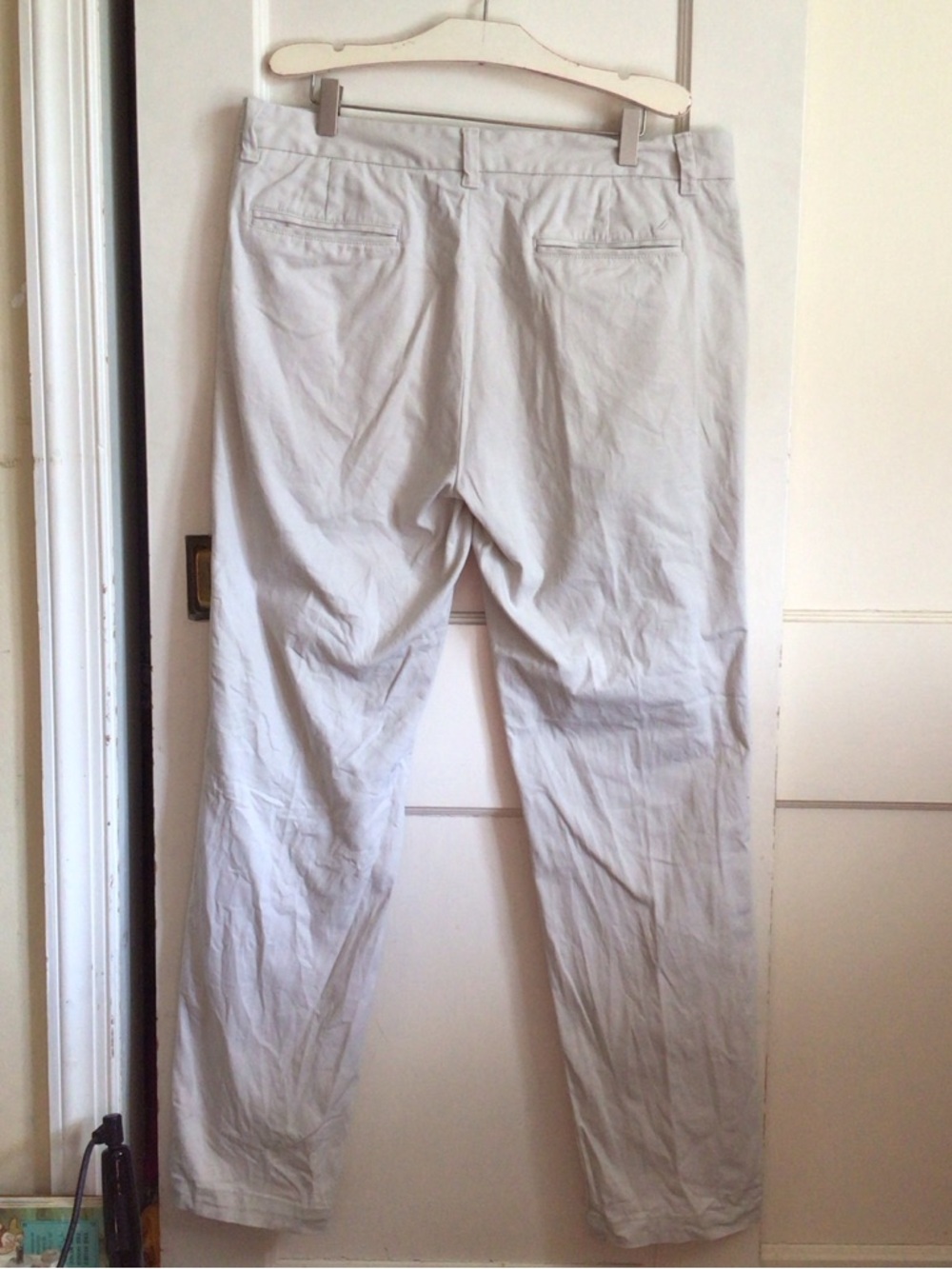 Nautica Men's Light Beige Chino Pants - Picture 4 of 4